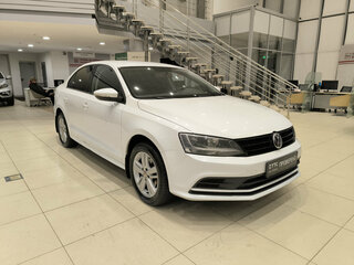 2017 Volkswagen Jetta VI Рестайлинг, белый, 1020000 рублей, вид 3