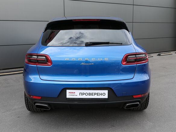 2018 Porsche Macan I Рестайлинг, голубой - вид 6