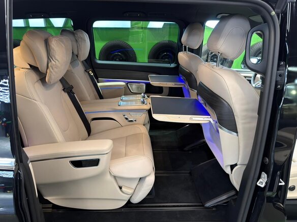 2026 Mercedes-Benz V-Класс Extra Long 300 d экстра длинный III (W447) Рестайлинг 2, чёрный, 14500000 рублей - вид 10