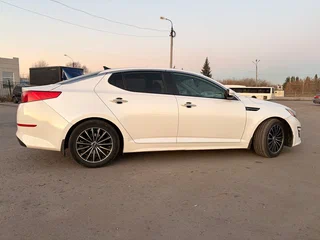2015 Kia Optima III Рестайлинг, белый, 1250000 рублей, вид 3