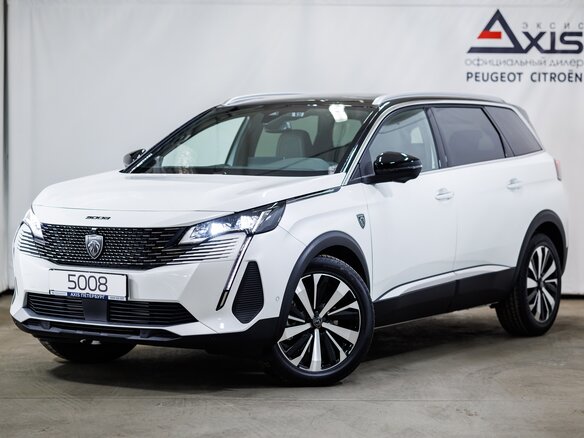 2024 Peugeot 5008 II Рестайлинг, белый, 4534000 рублей