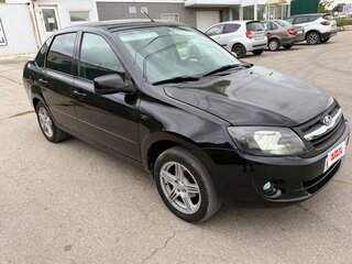 2014 Lada (ВАЗ) Granta I, синий, 354000 рублей, вид 5