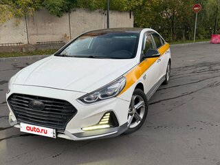 2018 Hyundai Sonata VII (LF) Рестайлинг, белый, 1075000 рублей, вид 2