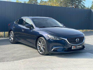 2017 Mazda 6 III (GJ) Рестайлинг, синий, 1819000 рублей, вид 3