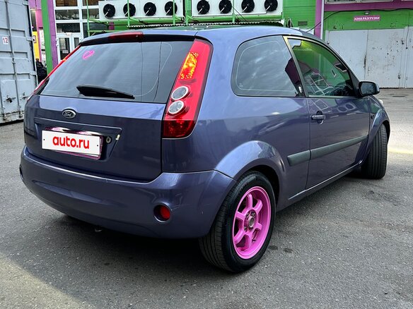 2006 Ford Fiesta Mk5, фиолетовый, 350000 рублей - вид 6