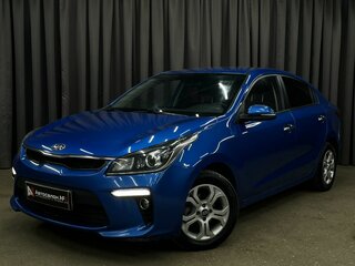 2018 Kia Rio IV, синий, 1449777 рублей, вид 1