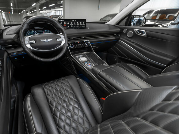 2021 Genesis GV80 I, синий, 7900000 рублей - вид 6