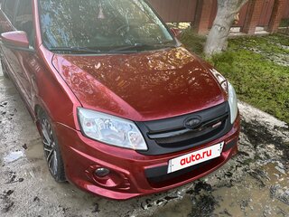 2016 Lada (ВАЗ) Granta Sport I, красный, 650000 рублей, вид 2