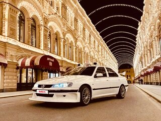 2001 Peugeot 406 I Рестайлинг, белый, 999999 рублей, вид 4