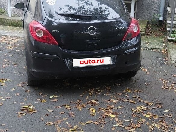 2007 Opel Corsa D, чёрный, 570000 рублей - вид 3