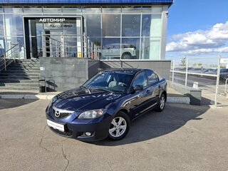 2008 Mazda 3 I (BK) Рестайлинг, синий, 480000 рублей, вид 1