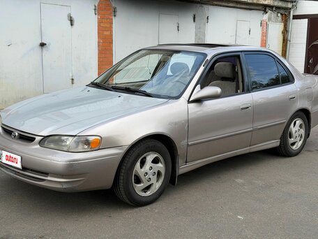 1998 Toyota Corolla VIII (E110), бежевый, 350000 рублей, вид 2