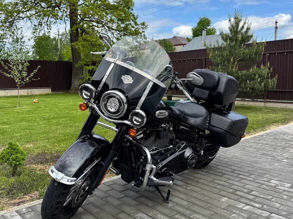 2021 Harley-Davidson Heritage, чёрный, 2400000 рублей - вид 14