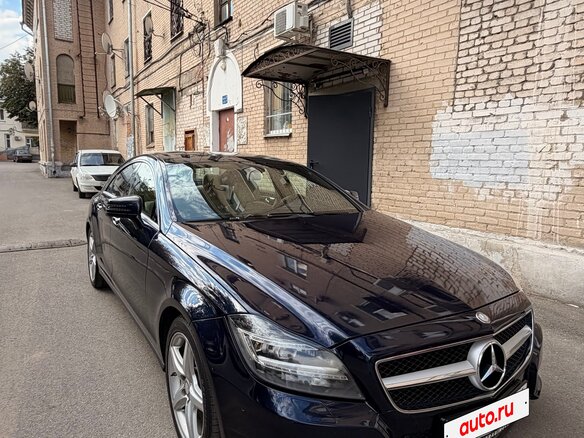 2014 Mercedes-Benz CLS 350 CDI BlueTEC II (C218), синий, 2050000 рублей - вид 10