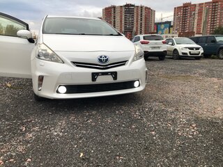 2012 Toyota Prius Alpha I (ZVW40/41), белый, 1330000 рублей, вид 5