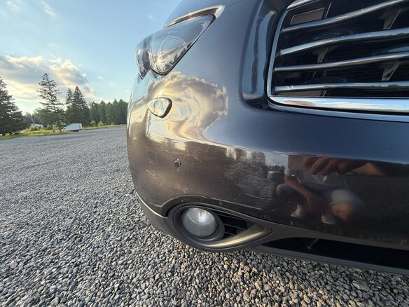 2011 Infiniti FX FX37 II (S51), чёрный - вид 9