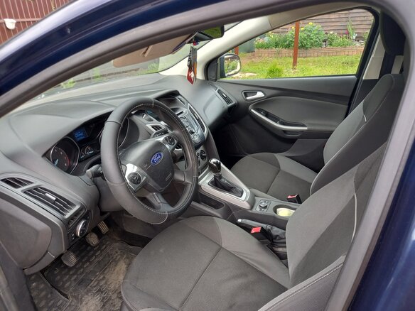 2012 Ford Focus III, синий, 425000 рублей - вид 4