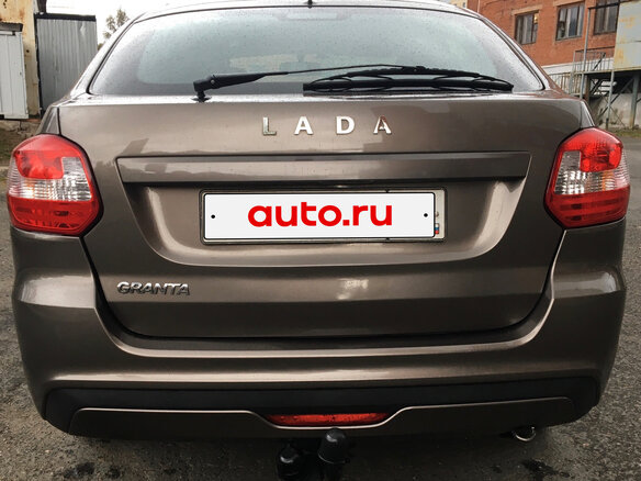 2018 Lada (ВАЗ) Granta I Рестайлинг, коричневый, 520000 рублей - вид 6