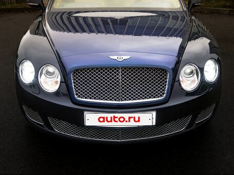 2008 Bentley Continental Flying Spur Speed, чёрный, 1850000 рублей, вид 3