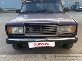 2004 Lada (ВАЗ) 2107, фиолетовый, 90000 рублей, вид 1