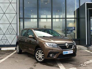 2018 Renault Sandero II Рестайлинг, коричневый, 899000 рублей, вид 3