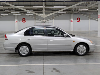 2003 Honda Civic VII, серебристый, 280000 рублей, вид 4