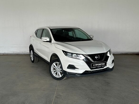 2021 Nissan Qashqai II Рестайлинг, белый - вид 2