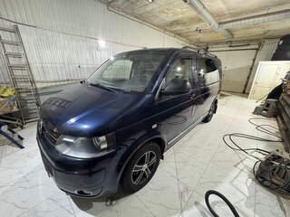 2012 Volkswagen Multivan T5 Рестайлинг, синий, 1900000 рублей, вид 4
