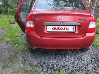 2006 Lada (ВАЗ) Kalina I, красный, 130000 рублей, вид 4