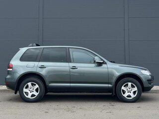 2008 Volkswagen Touareg I Рестайлинг, зелёный, 925000 рублей, вид 4