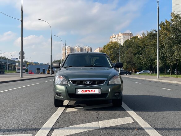 2016 Lada (ВАЗ) Priora I Рестайлинг, зелёный, 530000 рублей - вид 2