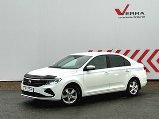 2021 Volkswagen Polo VI, белый, 1630000 рублей, вид 1