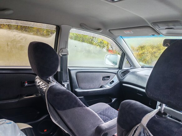 2001 Toyota Harrier I (XU10) Рестайлинг, белый, 1100000 рублей - вид 6