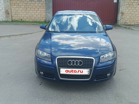 2005 Audi A3 II (8P) Рестайлинг 1, синий, 500000 рублей - вид 2