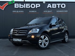 2008 Mercedes-Benz M-Класс 320 II (W164) Рестайлинг, чёрный, 1899000 рублей, вид 1