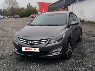 2015 Hyundai Solaris I Рестайлинг, серый, 1100000 рублей, вид 4