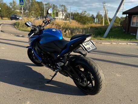 2015 Suzuki GSX-S 1000 F, синий, 780000 рублей, вид 4
