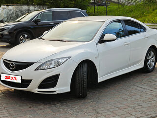 2012 Mazda 6 II (GH) Рестайлинг, белый, 870000 рублей, вид 2
