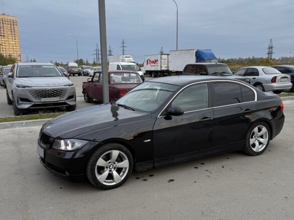 2006 BMW 3 серии 325xi V (E90/E91/E92/E93), чёрный - вид 5