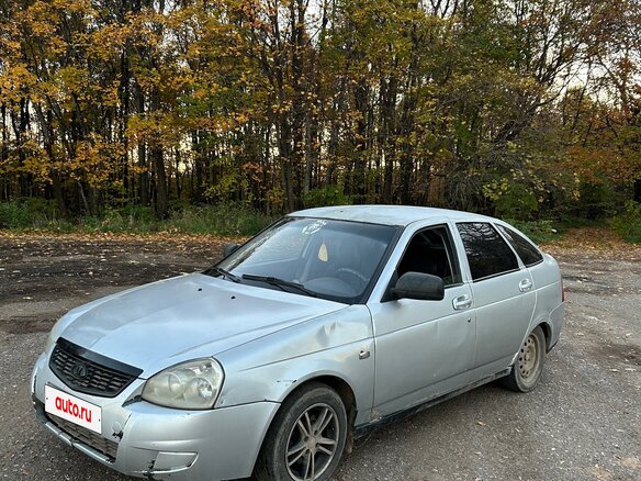 2010 Lada (ВАЗ) Priora I, серебристый, 110000 рублей