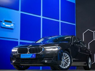 2021 BMW 5 серии 520i VII (G30/G31/G38) Рестайлинг, чёрный, 4700000 рублей, вид 1