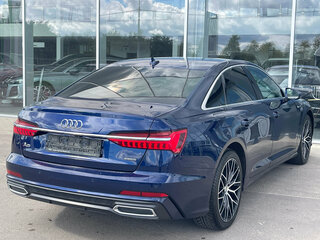 2019 Audi A6 45 TFSI V (C8), синий, 2590000 рублей, вид 5
