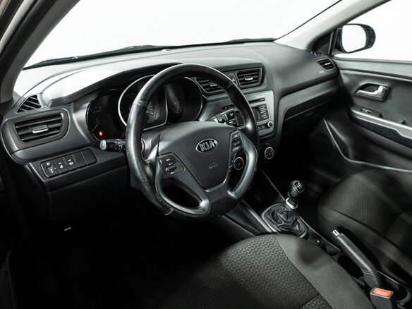 2015 Kia Rio III Рестайлинг, коричневый, 849585 рублей - вид 10