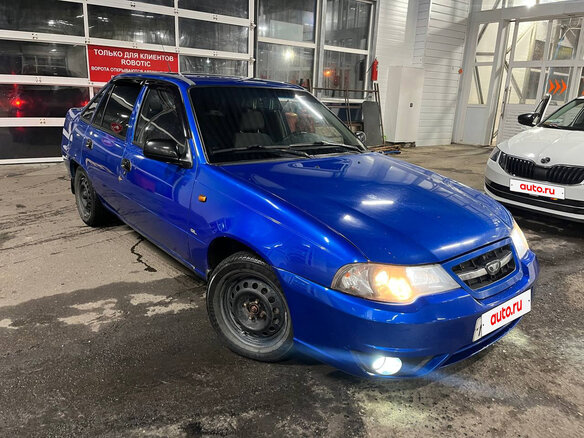 2011 Daewoo Nexia I Рестайлинг, синий, 290000 рублей - вид 4