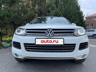 2012 Volkswagen Touareg II, белый, 1750000 рублей, вид 4