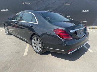 2018 Mercedes-Benz S-Класс 450 Long VI (W222, C217) Рестайлинг, чёрный, 4400000 рублей, вид 2