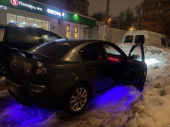 2006 Mazda 3 I (BK), серый, 390000 рублей - вид 5