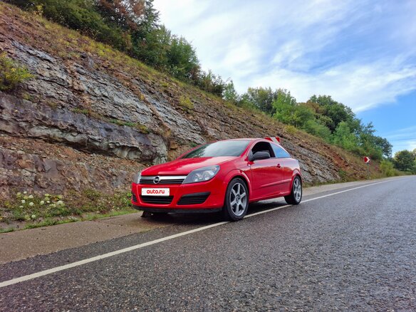 2006 Opel Astra GTC H, красный - вид 4