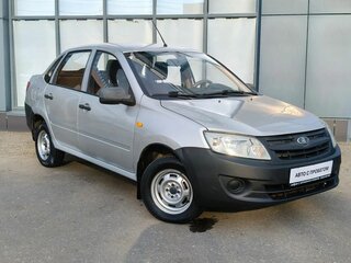 2013 Lada (ВАЗ) Granta I, серебристый, 240000 рублей, вид 2