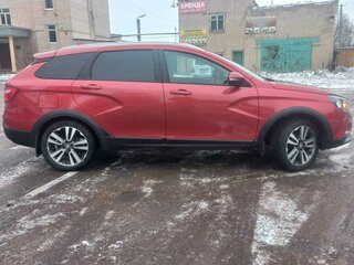 2019 Lada (ВАЗ) Vesta SW Cross I, красный, 1100000 рублей, вид 3